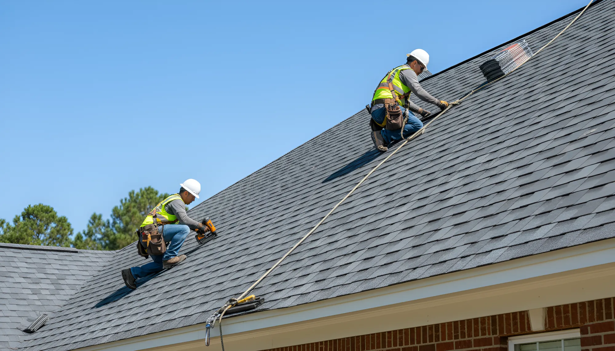 Full Roof Replacement - Premium Shingle Installation